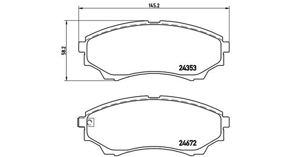 MAGNETI MARELLI Piduriklotsi komplekt,ketaspidur 363700424086